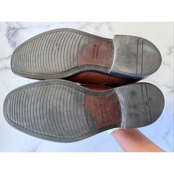 Johnston & Murphy men’s size 11 brown loafers dressy main image 6